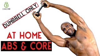 ABS WORKOUT |  CORE AND ABS WORKOUT AT HOME (Dumbbell Only)