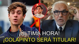 🔴¡ESCÁNDALO! BRIATORE QUIERE a COLAPINTO de TITULAR YA