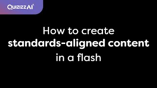 Create standards-aligned content with Wayground (formerly Quizizz) AI in less than a minute 🤯