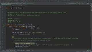 Intro to Java Chapter 03 Exercise 12 - Palindrome integer