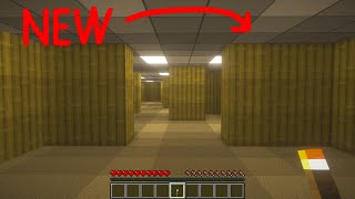 the backrooms in minecraft 1.20