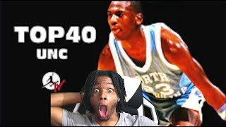 Teeski Reacts To MICHAEL JORDAN TOP40 UNC Plays! Why Nobody Tell Me The Highlights Was This Crazy!?!