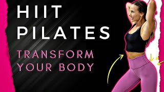 21-DAY Transformation Challenge (Pilates HIIT with weights) | Juliette Wooten DAY-2