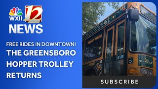 Hop on Board: The Hopper Trolley Returns to Downtown Greensboro!