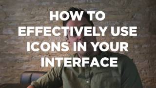 How to Effectively use Icons in Your Interface Design– Web Design Tutorial for Beginners