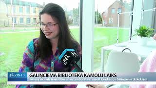 ReTV: Gāliņciema bibliotēkā kamolu laiks