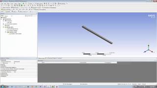 Ansys Work Bench Introductory Lecture Series: Modal analysis on a cantilever beam