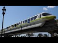 Walt Disney World Monorail Complete Ride Experience in 4K | Magic Kingdom EPCOT & Resorts Orlando FL