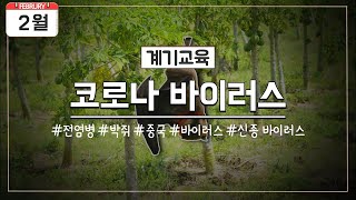 [2월 계기교육] 코로나 바이러스 (신종 바이러스가 계속해서 생기는 이유)