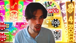 J’AI MIS 4.000€ AU CRAZY TIME \u0026 MONOPOLY LIVE CA PETE 🚀🎰