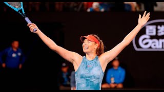 Sharapova vs Wozniacki ● 2019 AO (R3) Highlights