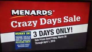 Menards Commercial 2018 - (USA)