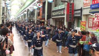 本丁筋　～よさこい東海道2010・前日祭(仲見世演舞場)