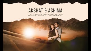 Akshat \u0026 Ashima Pre-wedding Film by  Artistry Photography ||  Atif Aslam  Pehli Dafa ||