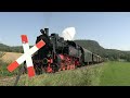 heavy work for the steam locomotive early autumn in the hessencourrier 4k