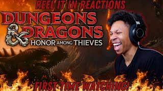 DUNGEONS & DRAGONS: Honor Among Thieves MOVIE REACTION | REEL IT IN REACTION | FIRST TIME WATCHING