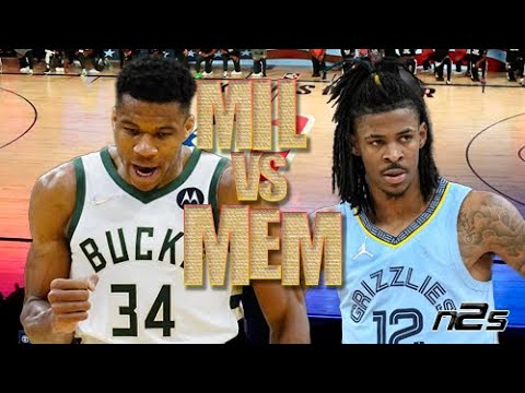 Milwaukee Bucks Vs Memphis Grizzlies - REGULAR SEASON - PS5 - NBA 2K23 ...