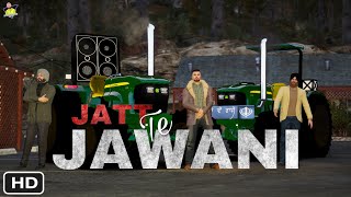 Jatt Te Jawani | Dilpreet Dhillon ft Karan Aujla | Punjabi GTA 5 Video | New Punjabi Songs 2021