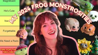 Ranking EVERY Frog I Made in 2024