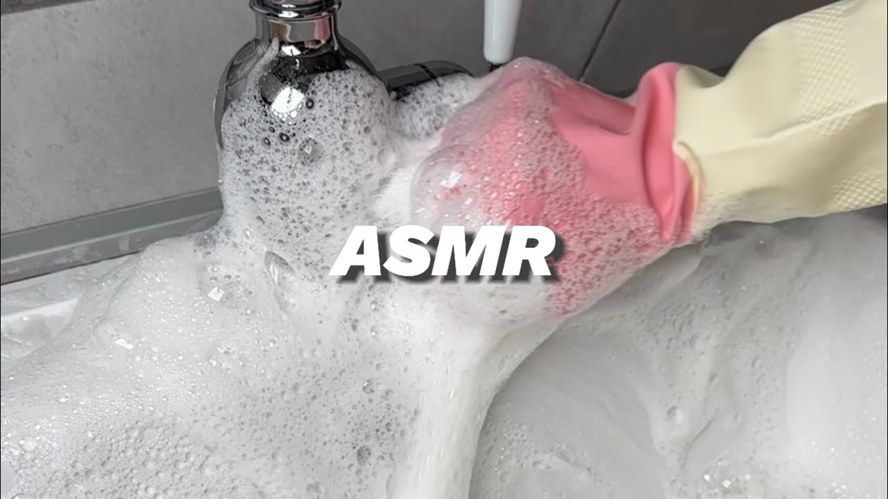 Cleaning Asmr Sink Foam асмр уборка Youtube