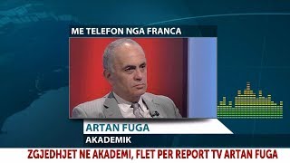 Report TV - Akademia e Shkencave, kryetar zgjidhet Gudar Beqiraj/Polemika