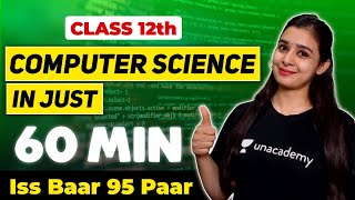 Complete Computer Science in One Hour🔥😨 | Akhiri Vaar 95 Paar 🔥| Class 12 | Lovejeet