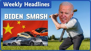 Warning: Chinese EV Tariff / Israel Gaza Intensified / China Highway Collapse / OpenAI New Product