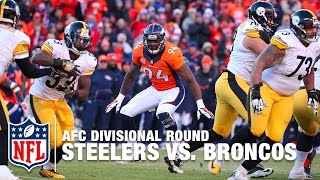 Steelers vs. Broncos (AFC Divisional Round) | DeMarcus Ware vs. Ben Roethlisberger | NFL Mini Replay