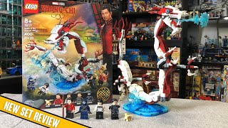 LEGO SHANG-CHI Battle at the Ancient Village Set 76177 Review