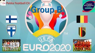 【ウイイレシュミレーション】EURO2020　Group B　フィンランド代表ｖｓベルギー代表