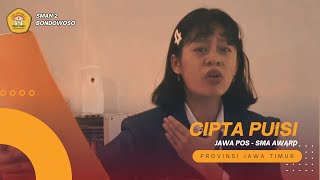 Jawa Pos SMA Awards 2024 – Cipta dan Baca Puisi – SMAN 2 Bondowoso