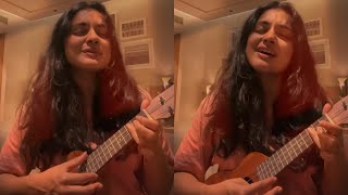 Actress Nivetha Thomas Singing Kabhi Kabhi Aditi Zindagi Song | TFPC