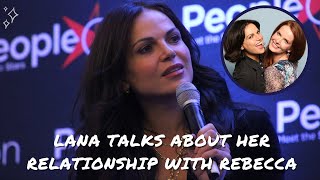 Lana Parrilla talks about the ending of OUAT and her relationship with Rebecca Mader