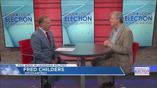 Fred Childers speaks with US Sen. John Kennedy about legislation he is working on in Congress