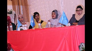 Xafladda Soo Dhaweenta 5 Gabdhood oo Xildhibaano Somaliyeed MN