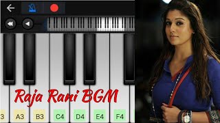Raja Rani Theme | Regina Love BGM | Easy Piano Tutorial | Perfect Piano