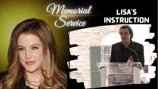 LISA MARIE Memorial Service JOEL WEINSHANKER #Graceland #LisaMarie #ElvisPresley #PriscillaPresley