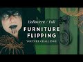 Halloween/Fall | Furniture Flipping art | YOUTUBE COLLABORATION