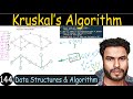 144 - Kruskal's Algorithm for Minimum Spanning Tree(MST) | Data Structure