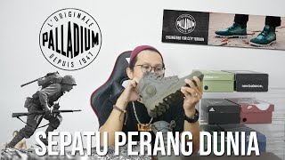 SEPATU PERANG DUNIA KE DUA PALLADIUM BOOTS