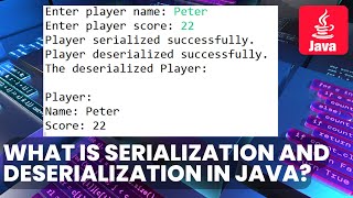 Serialization and Deserialization in Java with example. ObjectInputStream and ObjectOutputStream