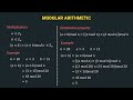 css 14 modular arithmetic congruence in cryptography additive inverse multiplicative inverse🔥