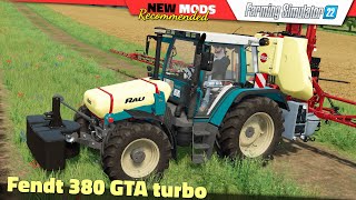 FS22 | Fendt 380 GTA turbo - Farming Simulator 22 New Mods Review 2K