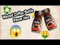 Quick and easy craft | waste Coffee bottle craft ideas | best out of waste craft ideas