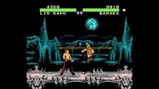 Mortal Kombat NES (56 special)  - Baraka VS Liu Kang