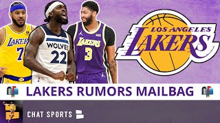 Lakers Rumors Mailbag On Anthony Davis, Re-Sign Carmelo Anthony, Malik Monk? Patrick Beverley Trade?