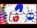 HOW TO DRAW A BUCKET WITH A SHOVEL FOR THE SANDBOX  🔴 Fun Rainbow