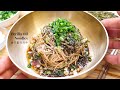 How to: Korean Perilla Oil Noodles! | 들기름막국수