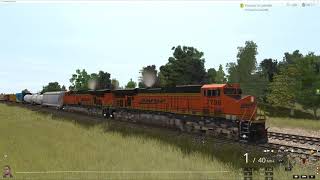 Trainz TRS19 - GE ES44DC - To Mallstown - 4K UHD