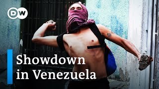 Venezuela: Military, opposition clash at Colombia border | DW News